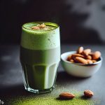 Green Matcha Almond Milk Shake Recipe